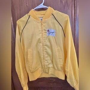 Vintage Giorgio Beverly Hills satin jacket size large
